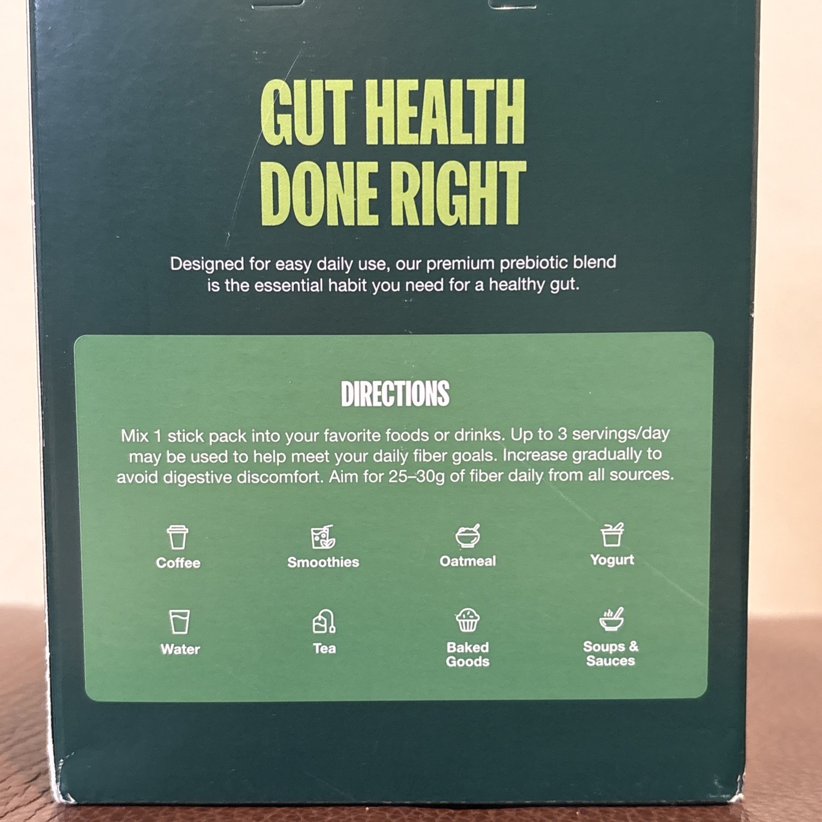 Supergut, Foundational Daily Fiber, Prebiotic Fiber Blend, Unflavored, 15-0.3oz