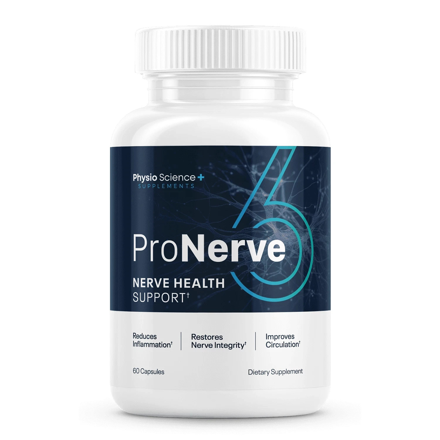 ProNerve 6 Health Support Supplement 60 Caps Genuine Formula Free Fast Shipping