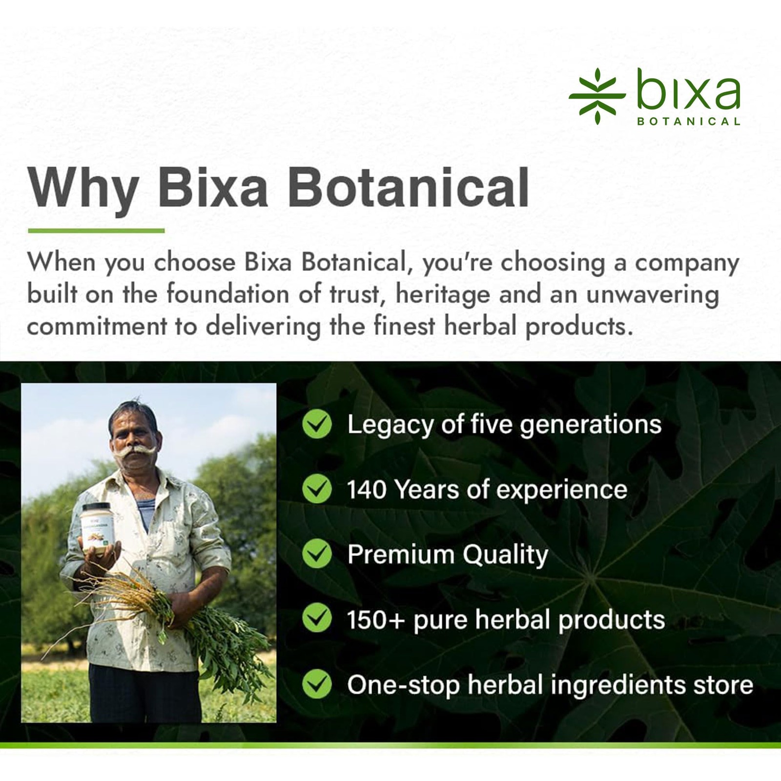 bixa BOTANICAL Safed Musli Capsules for Men | Safed Musli Extract | Ayurvedic…