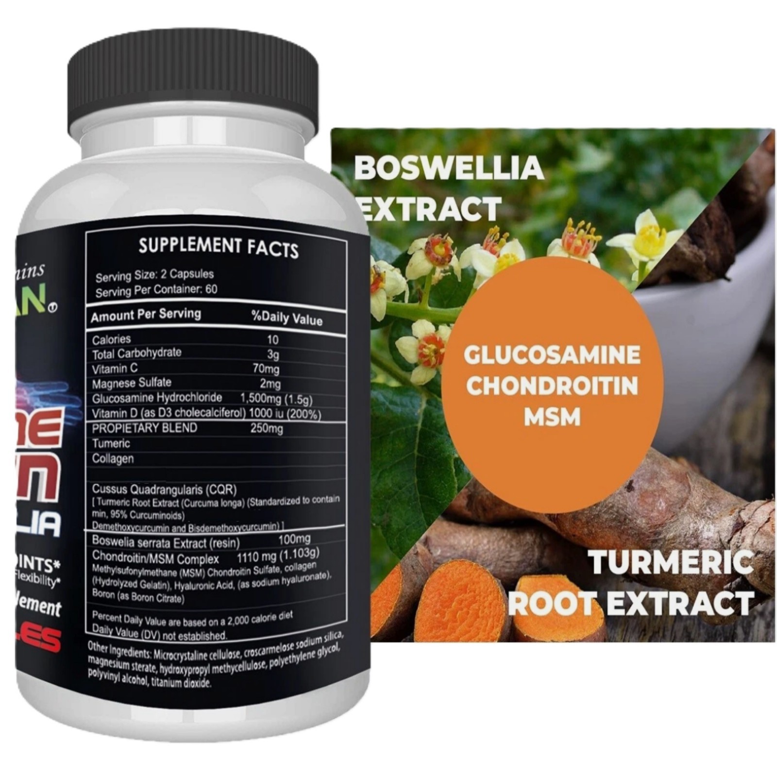 Ultimate Joint Health Supplements Dietary Pills Relief Aches Caps Free Shipping