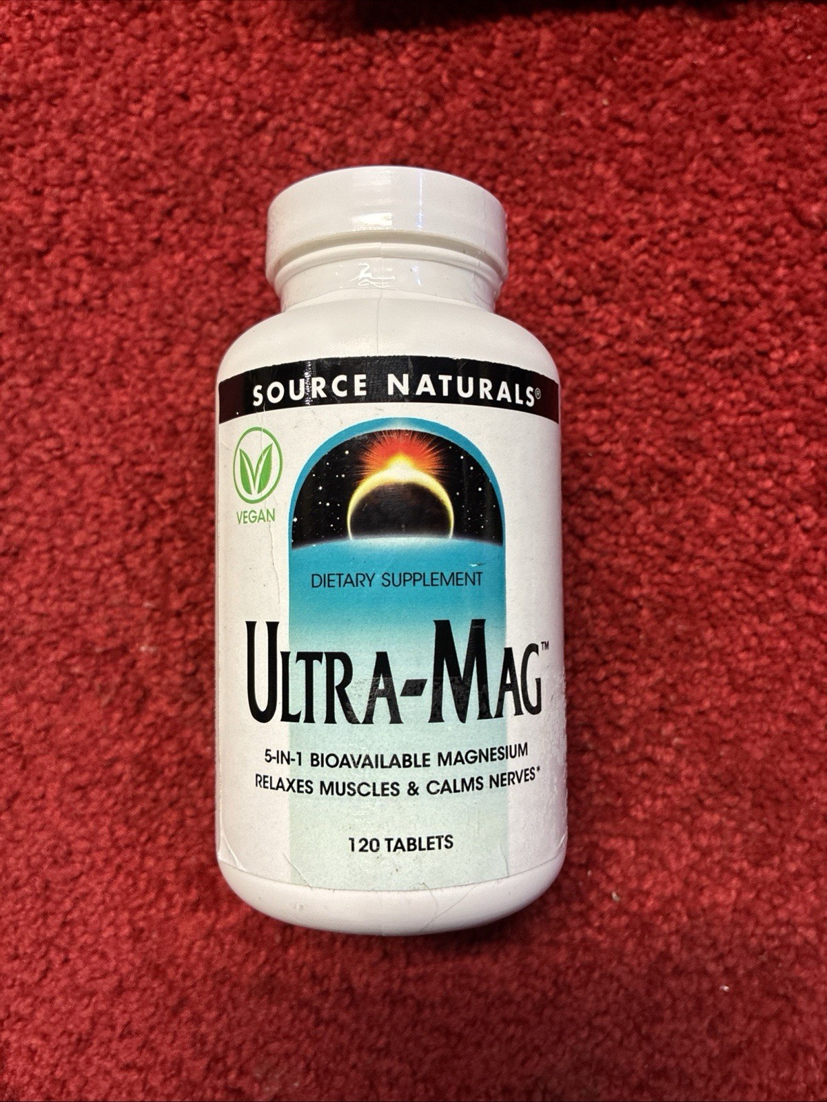 New Source Naturals Ultra-Mag 120 Tabs Exp 12/28