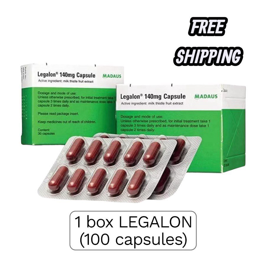 LEGALON 100’s (Original) Madaus Germany (Exp2027) Traditionally Used For Liver