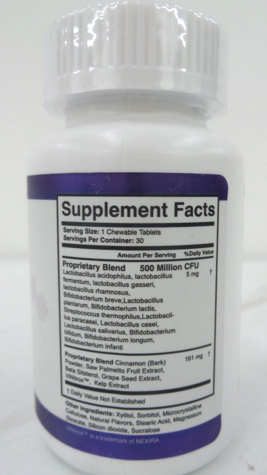 Prosta Biome PROSTATE FORMULA 30 chewable tablets Exp. 01/2026 (G133173-1 B10)