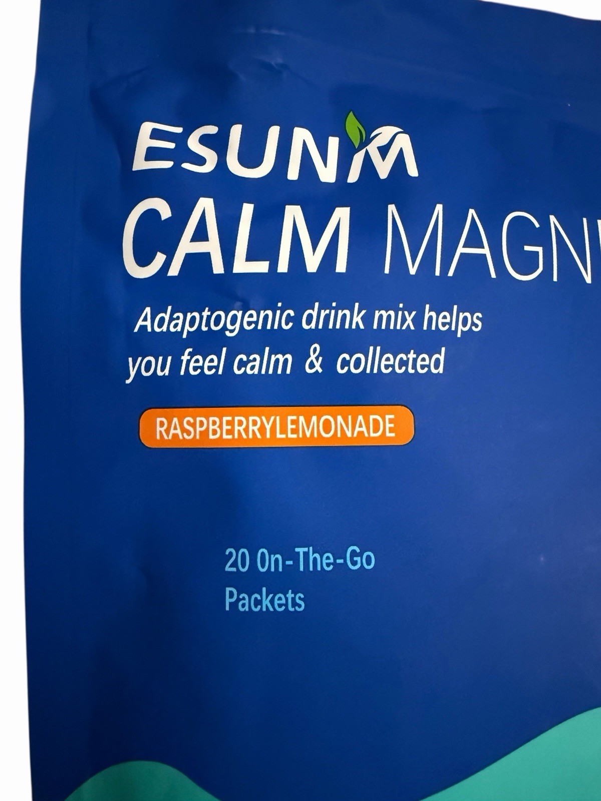 TWO PACK – Esunm Calm Magnesium Individual On the Go Packets Exp 06/07/2027