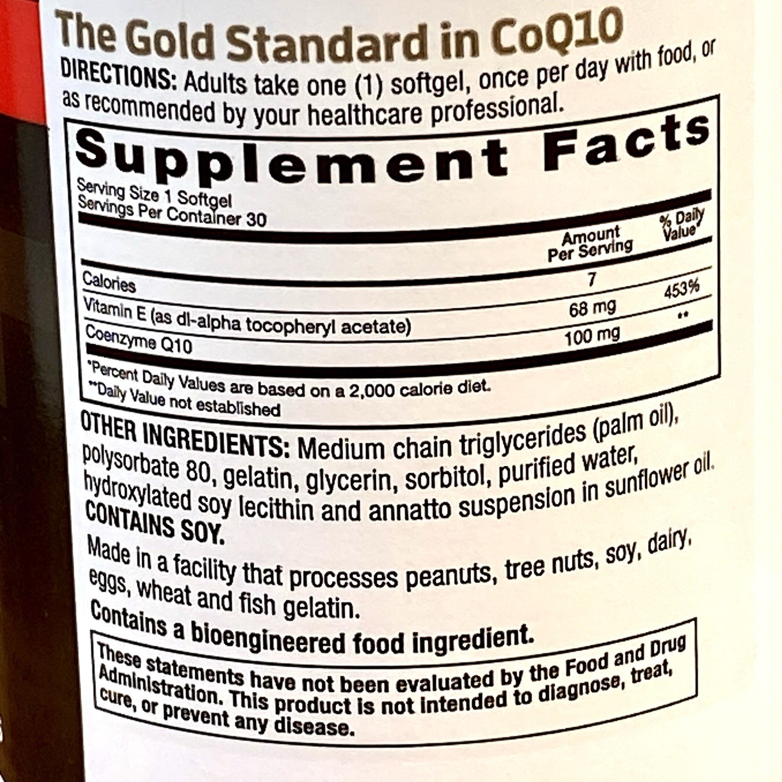 Qunol ~ Ultra CoQ10 100mg ~ 3x Better Absorption ~ 30 Softgels ~ Exp 12/2027