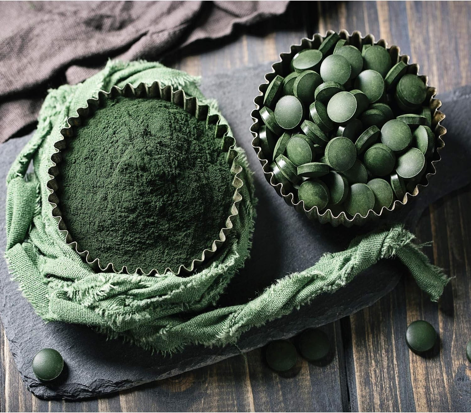 Powerful Organic Chlorella 500 Mg – 120 Tablets for Vitality & Detoxification
