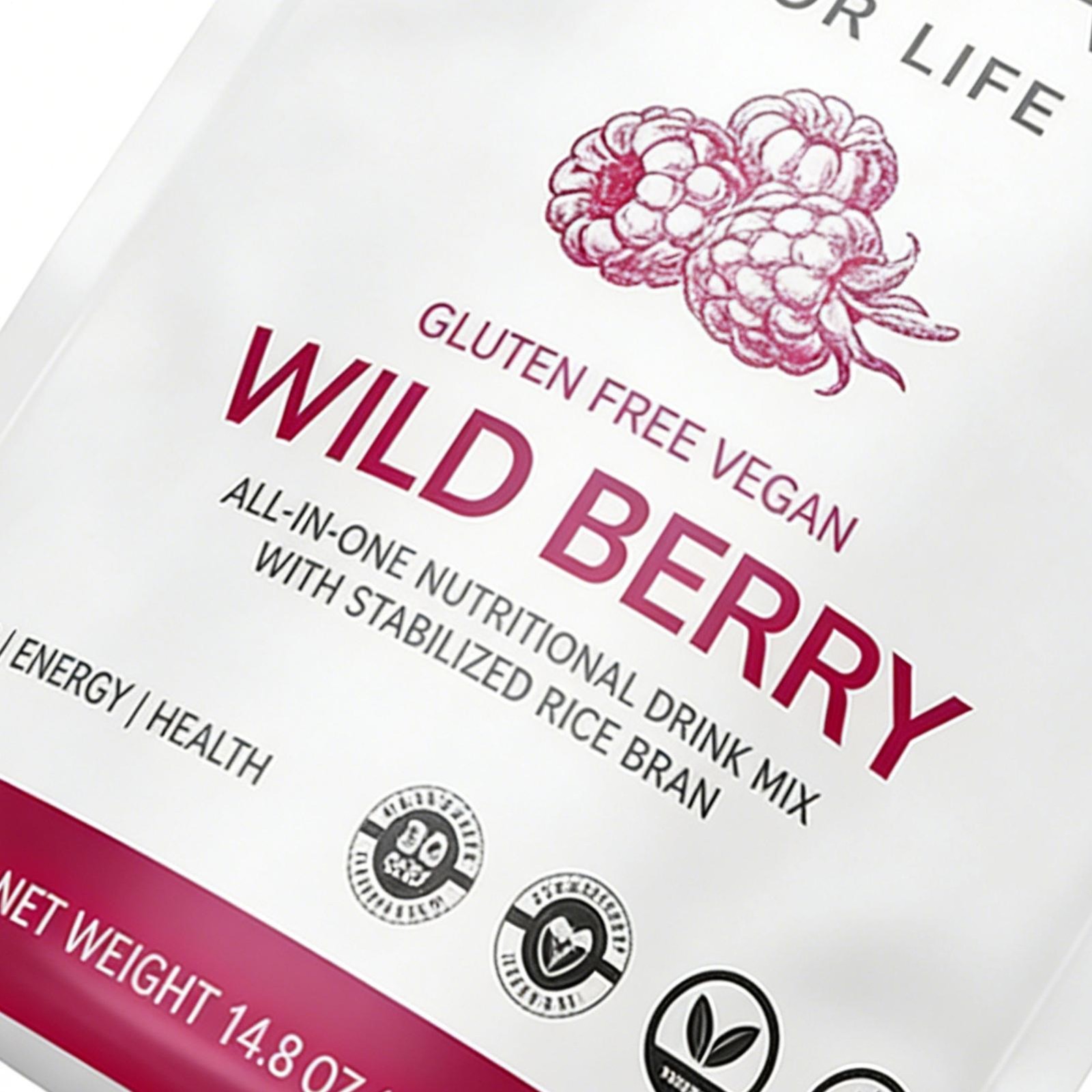 Zeal for Life 30-Day Wellness Bag – Wild Berry (Guarana Free)- for Focus Energy