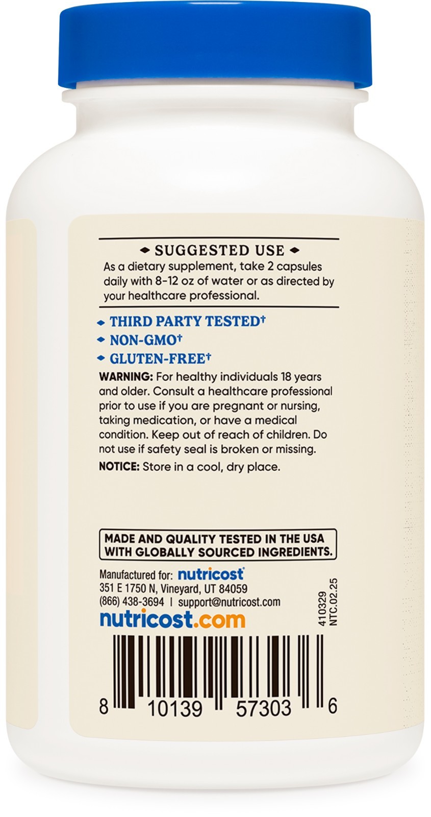 Nutricost Colostrum Capsules 500mg, 120 Capsules – Gluten Free, Non-GMO