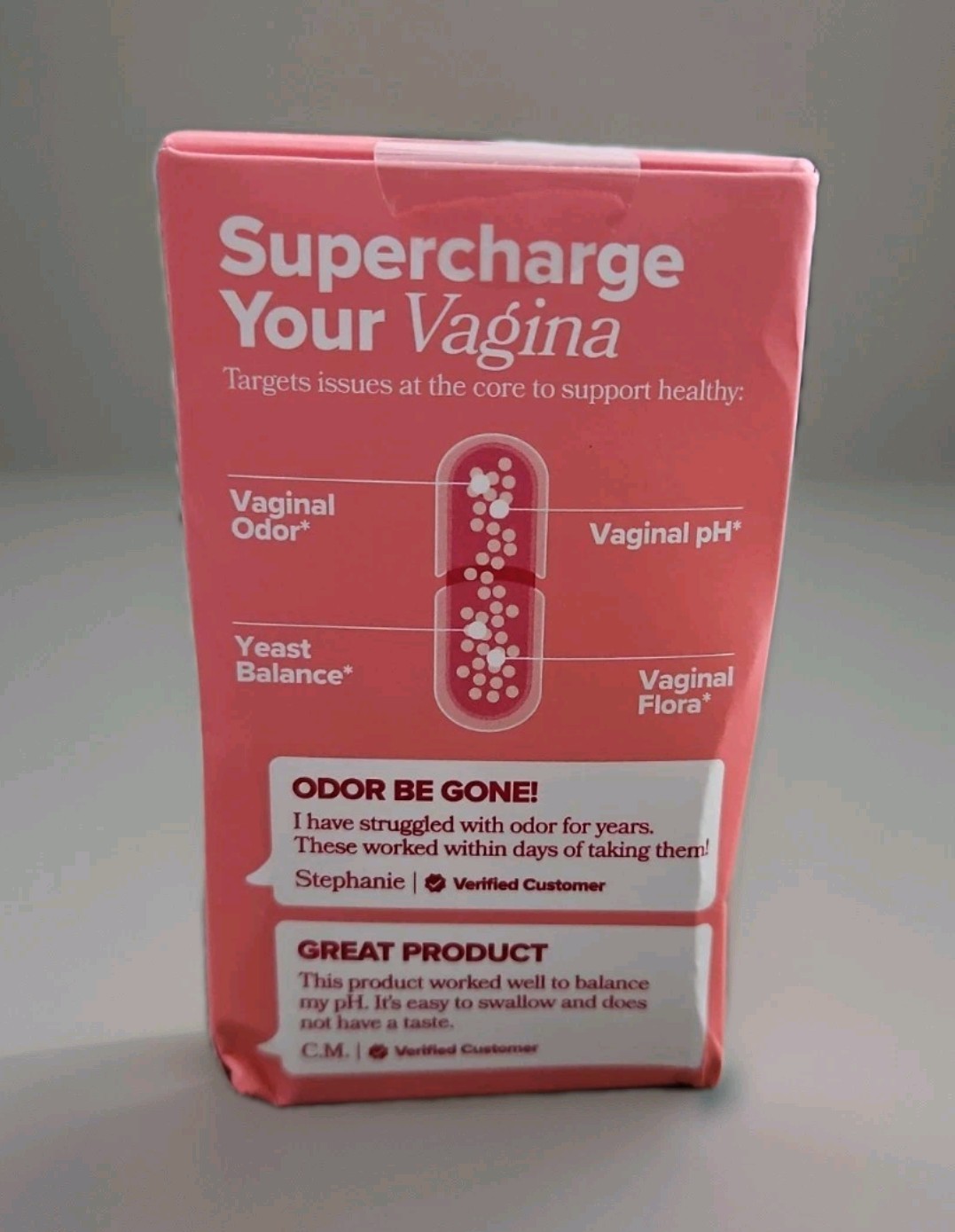 URO Vaginal Probiotics: Balance pH & Promote Odor-Free Vaginal Health, 60 Caps
