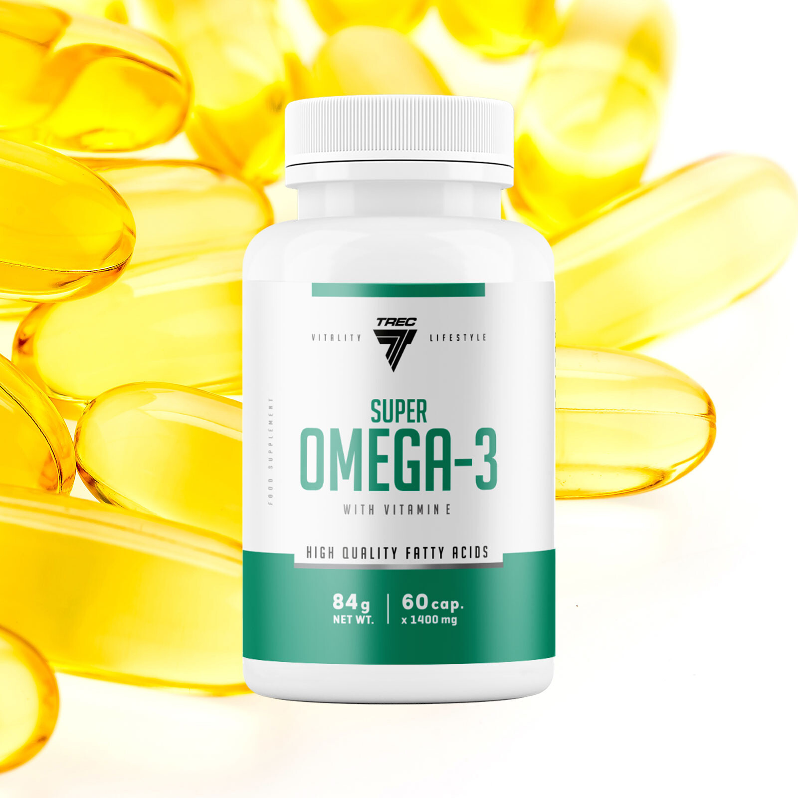 SUPER OMEGA-3 – 60-240 Softgels – Fish Oil – EPA DHA – Heart, Brain & Eye Health