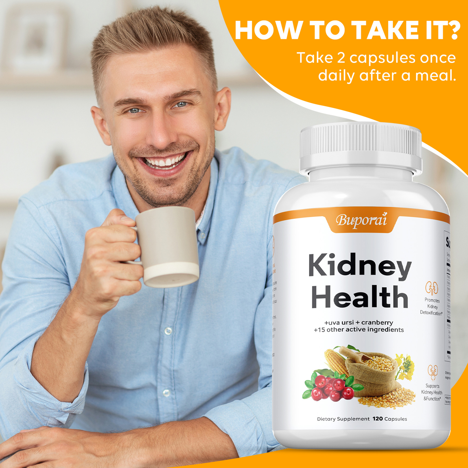 Kidney Health – Kidney Support, Detox & Repair, Urinary Tract Health & Bladder