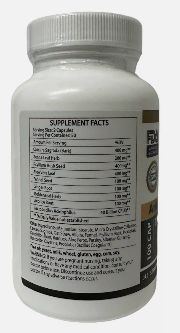 Parasite Cleanse Detox kit 200 Caps Body Boost Health Ultra Blast Quick garlic