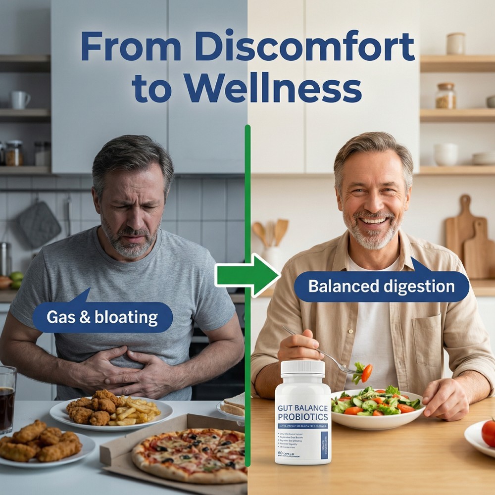 ESUNM 100 Billion Probiotics – For Digestive & Gut Health Supplement – 60ct