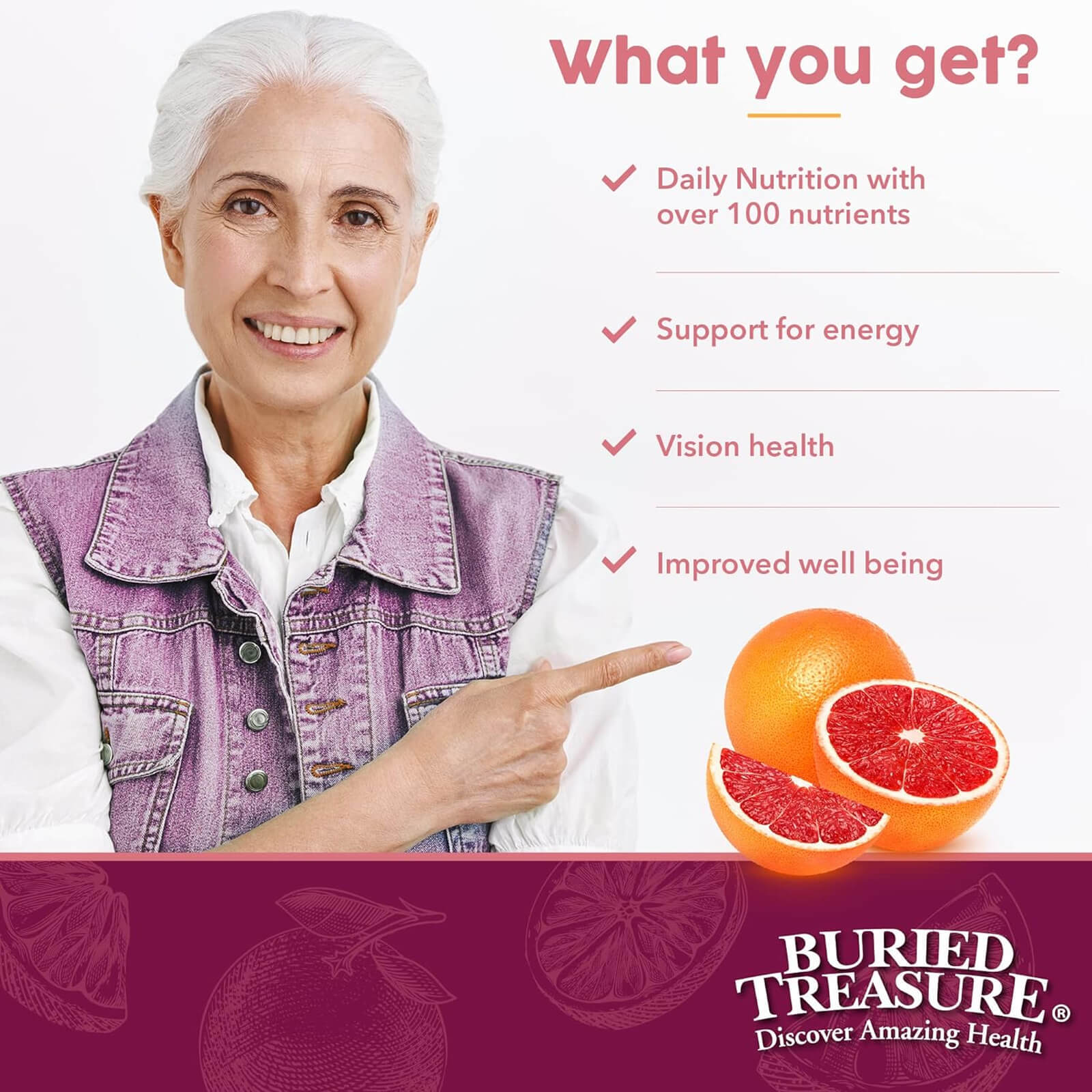 Buried Treasure Active 55 Plus 32 fl oz