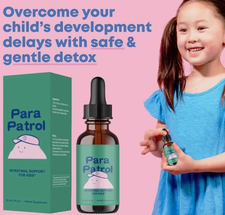 Para Patrol UK Improves Gut Health 30ml for Kids Intestinal Support Drops