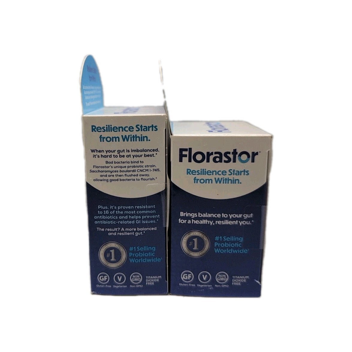 (2) Florastor Daily Probiotic Supplement – 70 Capsules Total Exp: 10/2026+