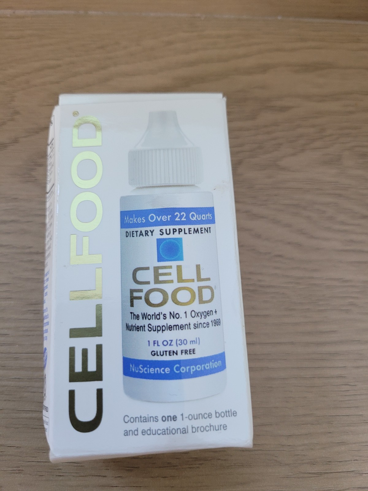 Cellfood Liquid Concentrate 1 fl oz FRESH MADE IN USA, Exp. 06/2030