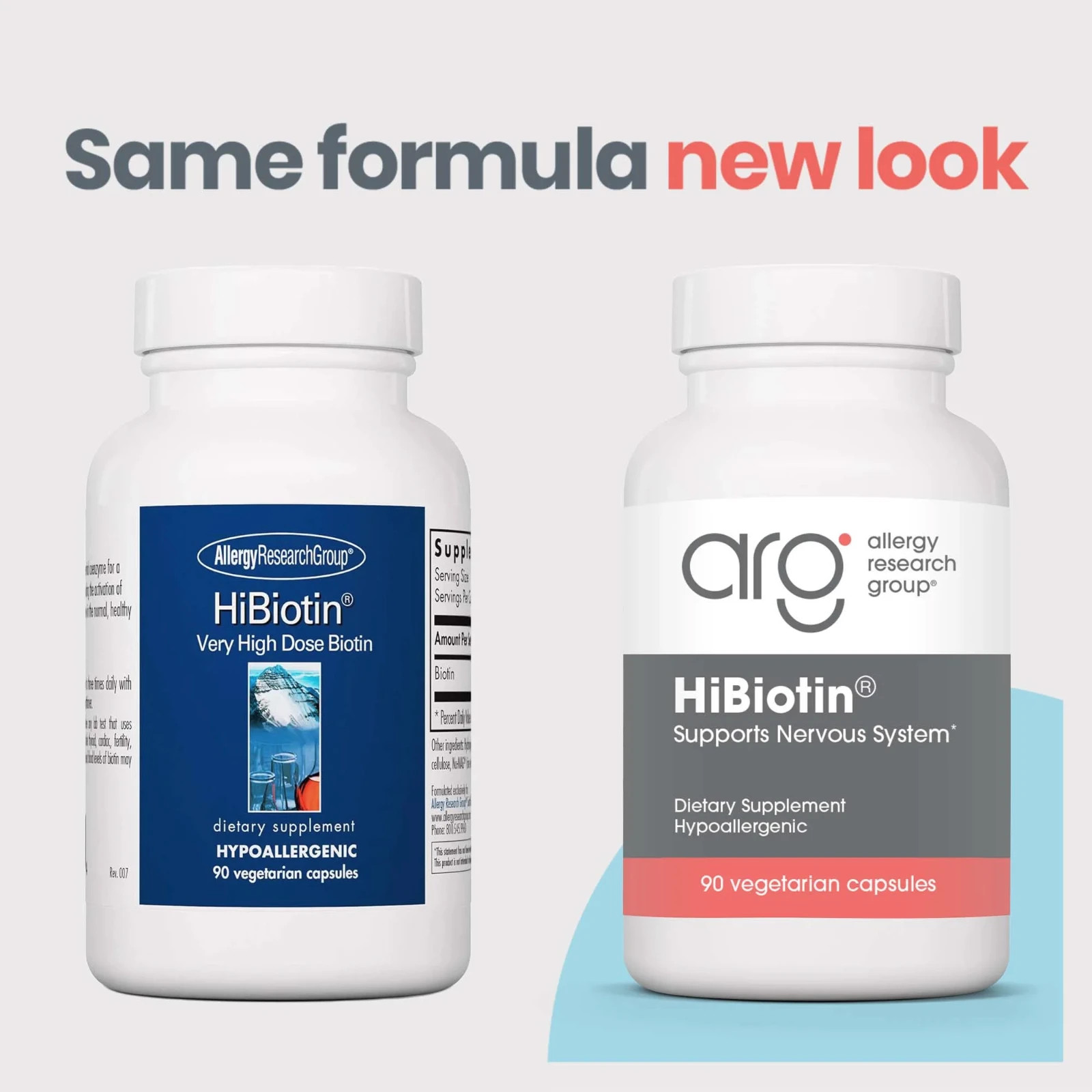 Allergy Research Group HiBiotin 90 vegcapsules Exp.02/2028