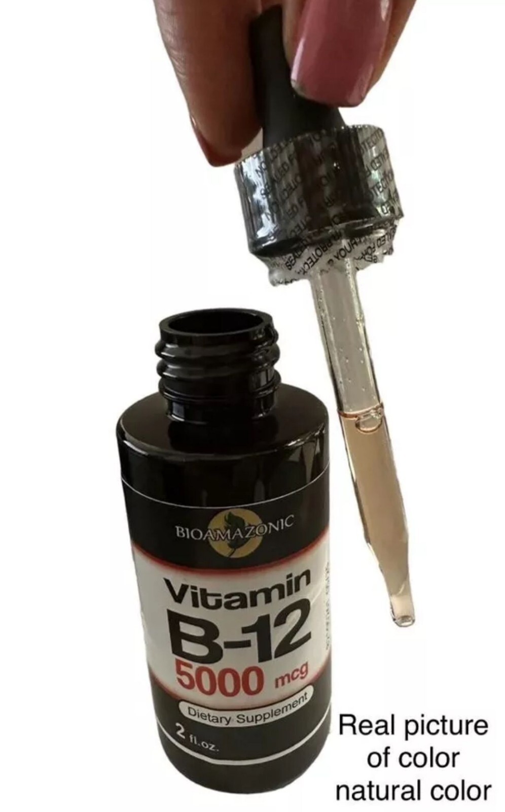 Extra Strength Vitamin B12 Sublingual Liquid Drops Methylcobalamin B 12 2fl oz