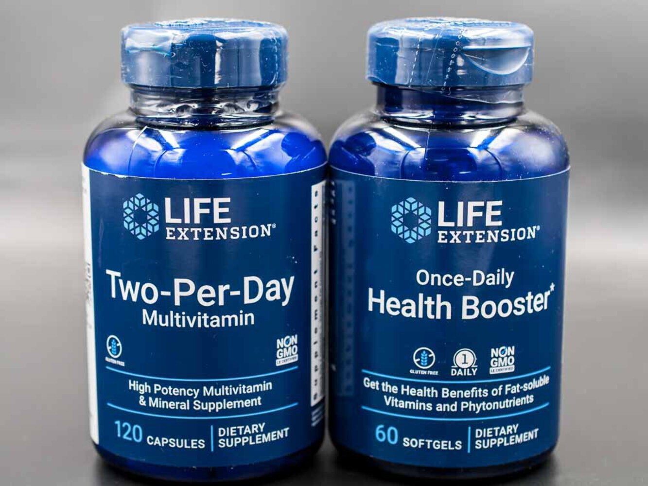Life Extension Two-Per-Day Multivitamin and Once-Daily Health Booster Bundle