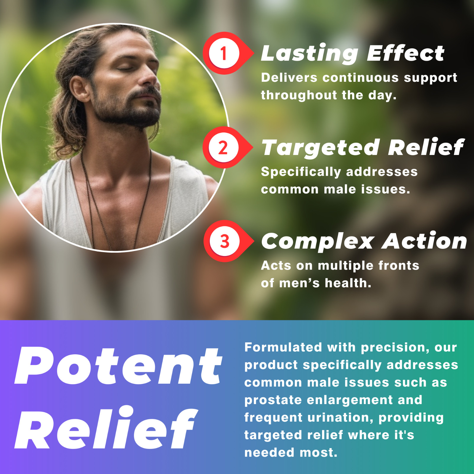 Prostate Support Supplement with Saw Palmetto Extract by Todicamp Products