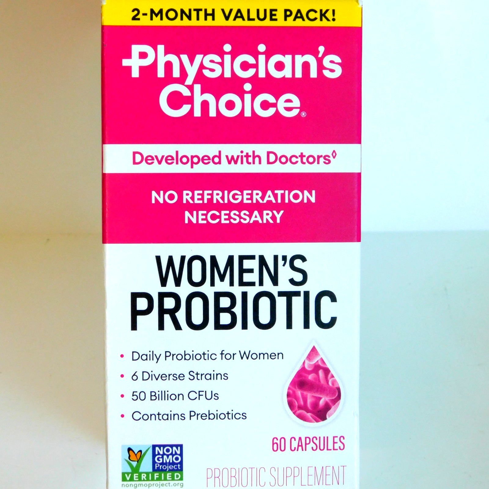 Physician’s Choice WOMEN’S Probiotic 60 Capsule count