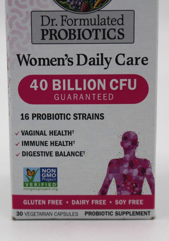 Garden of Life Dr. Formulated Probiotics Women’s Daily Care 30ct – EXP 12/2026