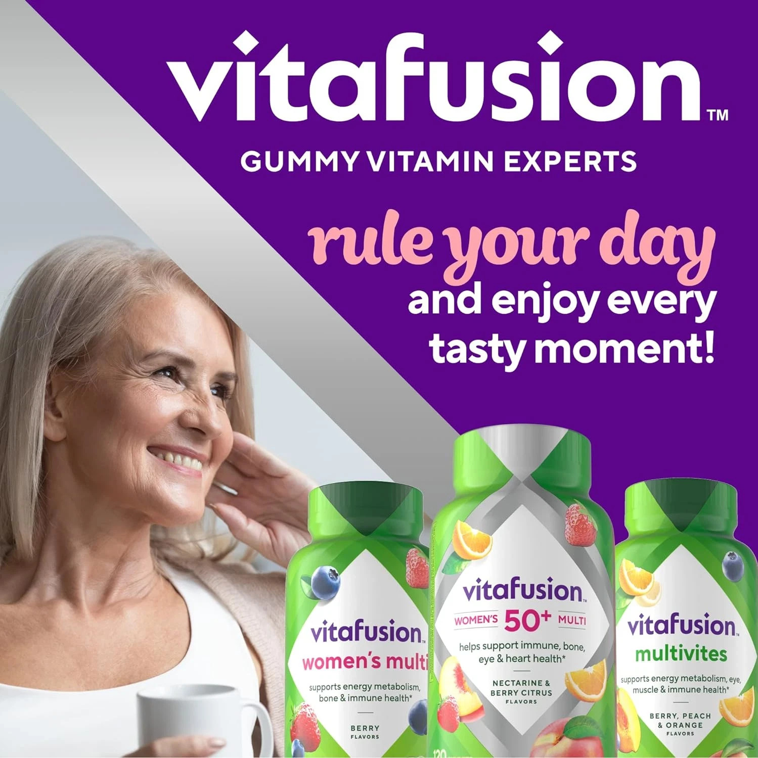 Vitafusion Adult Gummy Vitamins for Women, 120 Count