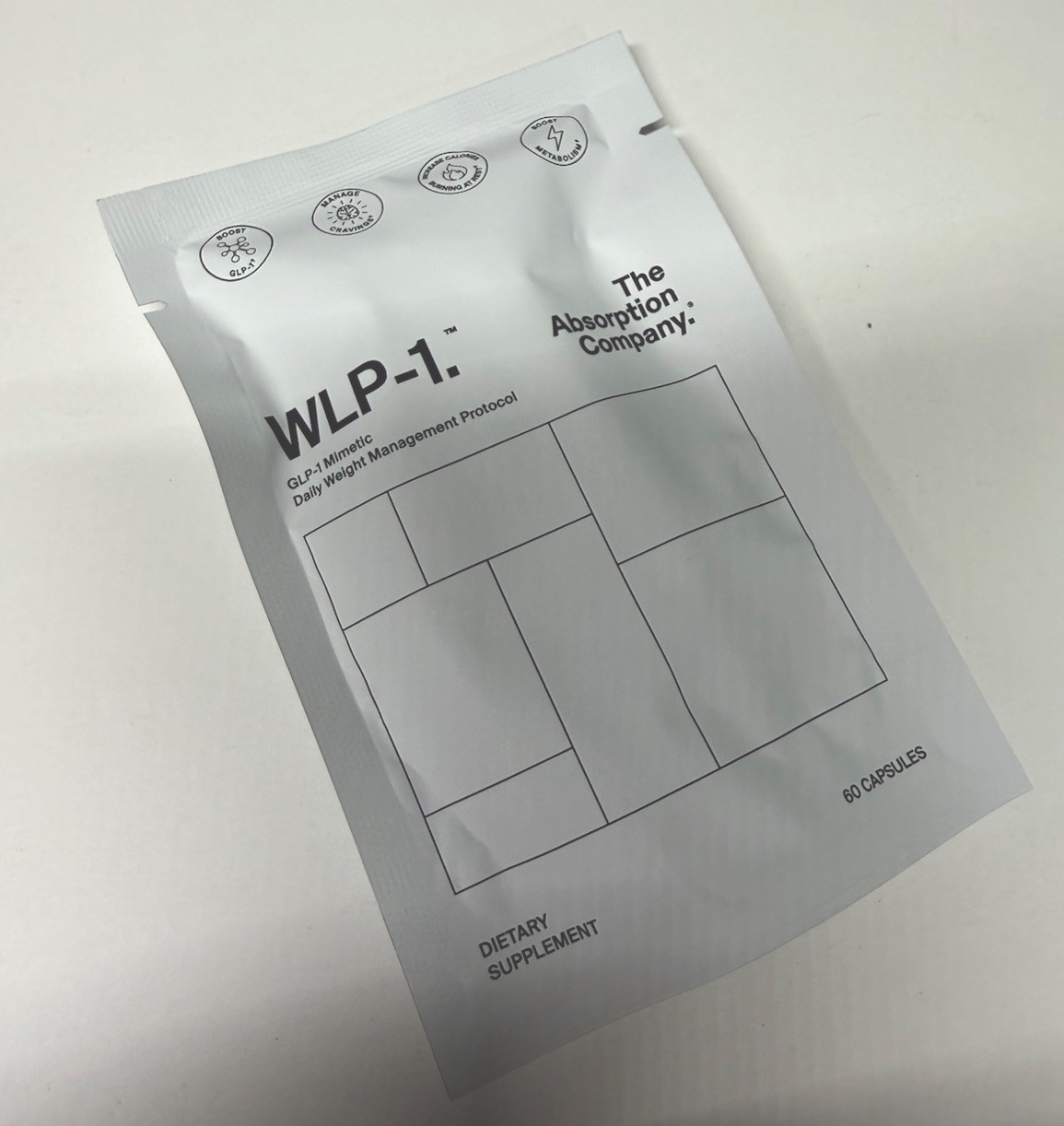 The Absorption Company WLP-1 Dietary Supplement 60 Capsules Sealed
