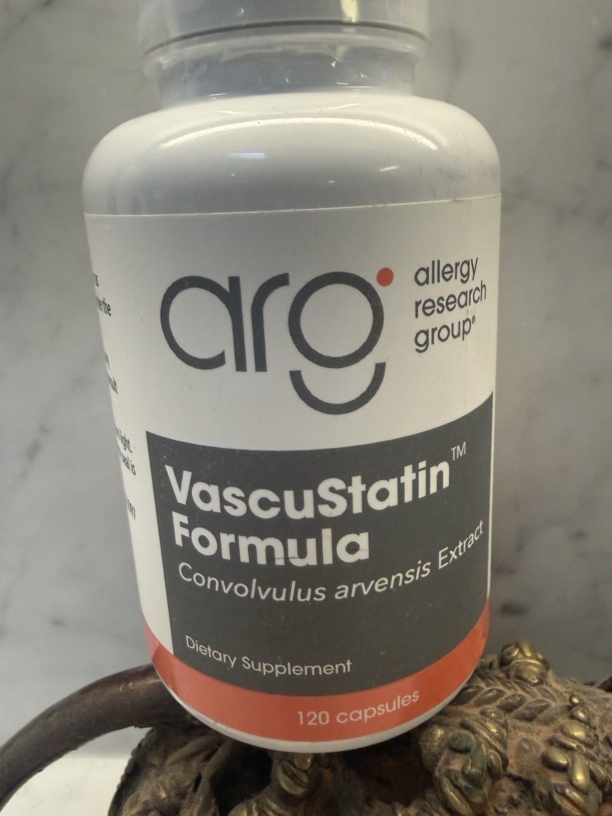 Allergy Research Group Vascustatin Formula 120 capsules Exp: 03/2027 New Look