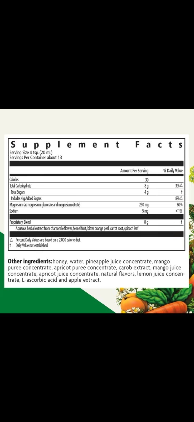 Salus Floradix Magnesium Liquid Mineral 250mg Muscle Health Vegetarian 8.5oz