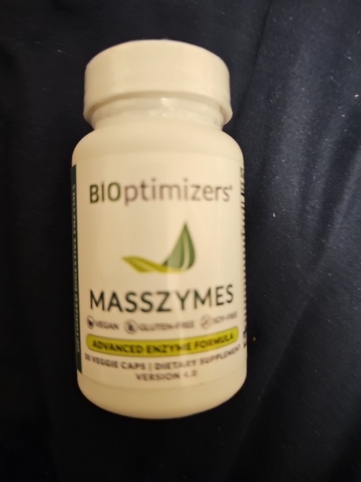 BiOptimizers MassZymes Digestive Enzymes 30 Caps New Sealed Exp 02/2027