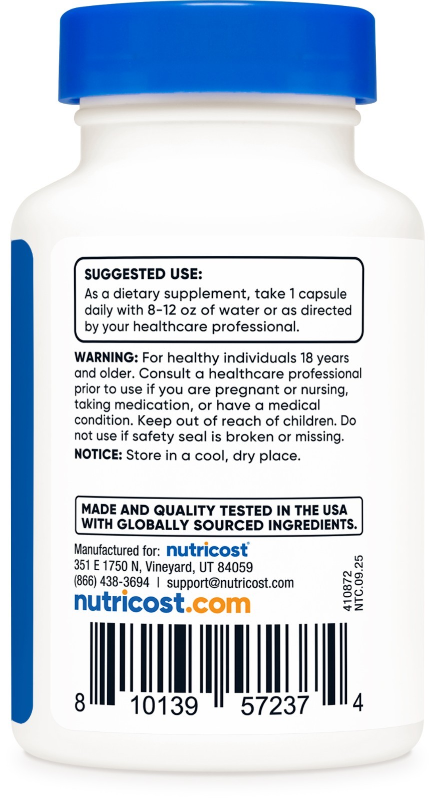 Nutricost Dihydroberberine Capsules (100mg, 60 Capsules) – Vegan, Gluten Free