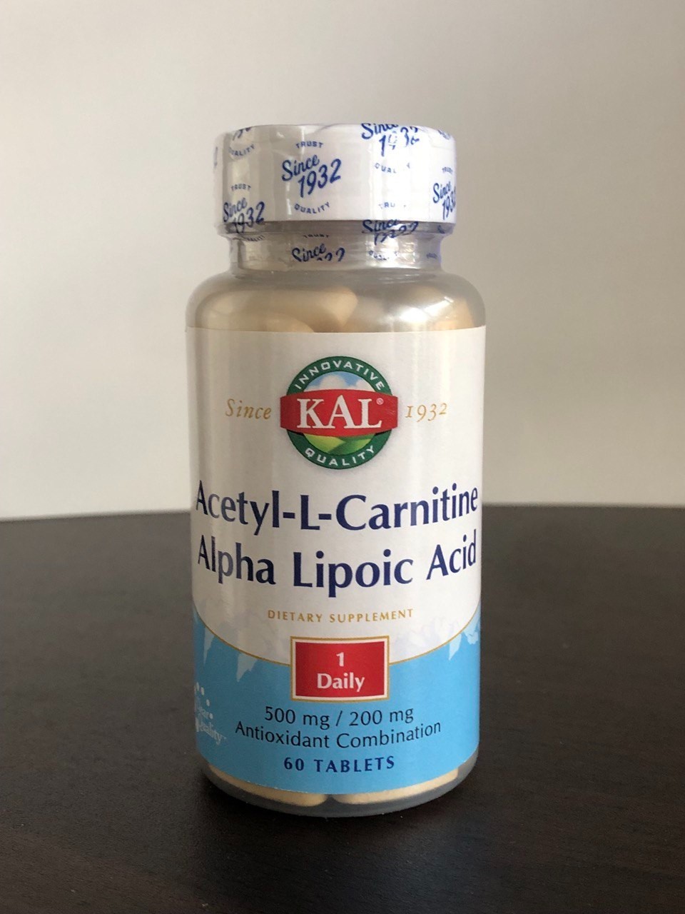 # Kal Acetyl-L-Carnitine & Alpha Lipoic 60 Tablet EXP. 12/2025