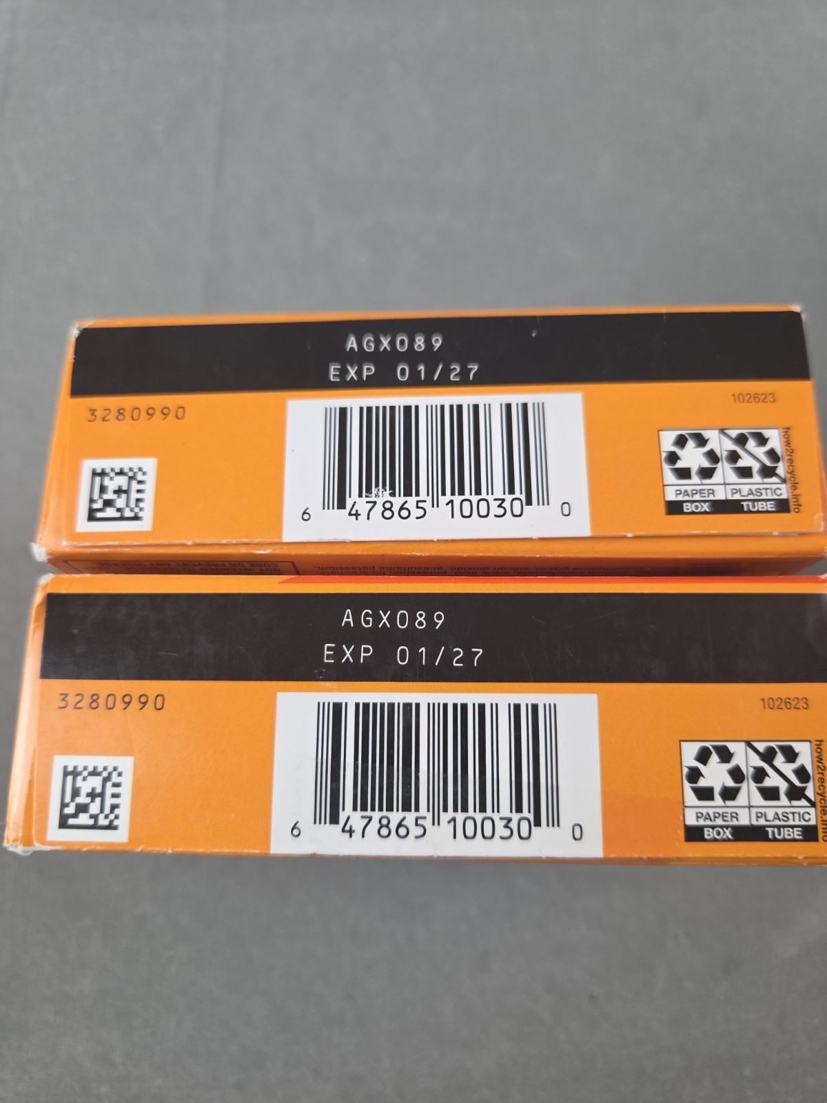 2X Airborne Immune Support Effervescent Tablets Zesty Orange Exp 01/2027