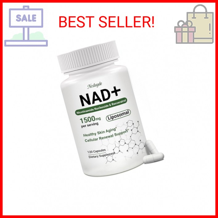 FANCYENERGY NAD+ Supplement, Liposomal NAD Nicotinamide Riboside Resveratrol 150