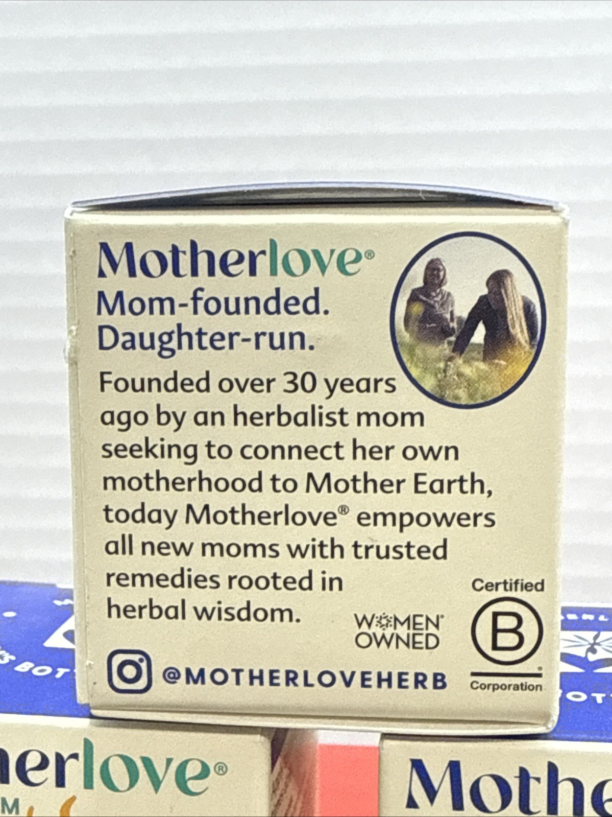 Motherlove: Rhoid Balm 1 FL OZ 29.5 mL Postpartum Organic Herbal Relief Non GMO
