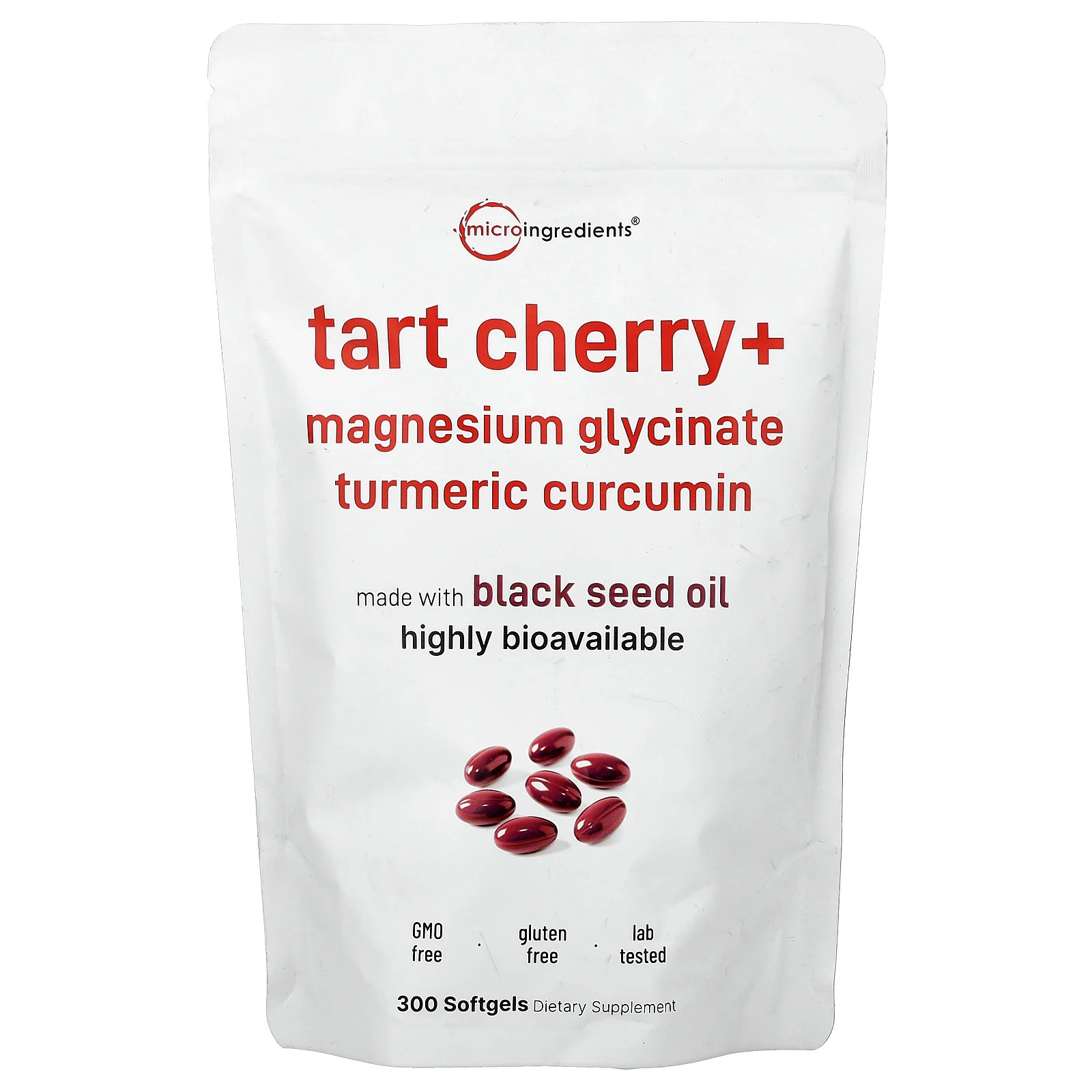Tart Cherry+, 300 Softgels