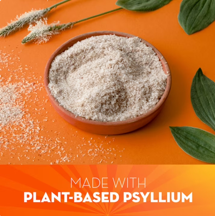 4 Pack Metamucil Fiber Thins, Psyllium Husk Snack, Cinnamon Spice, 24 Ct Pk