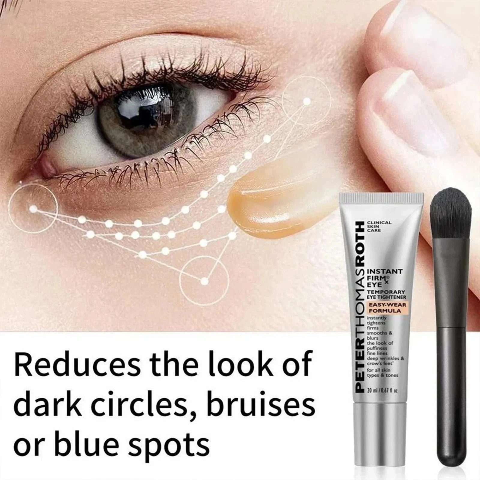 Peter Thomas Roth Instant Firming Eye Cream,Firm and Smooth the Look Fine Lines-