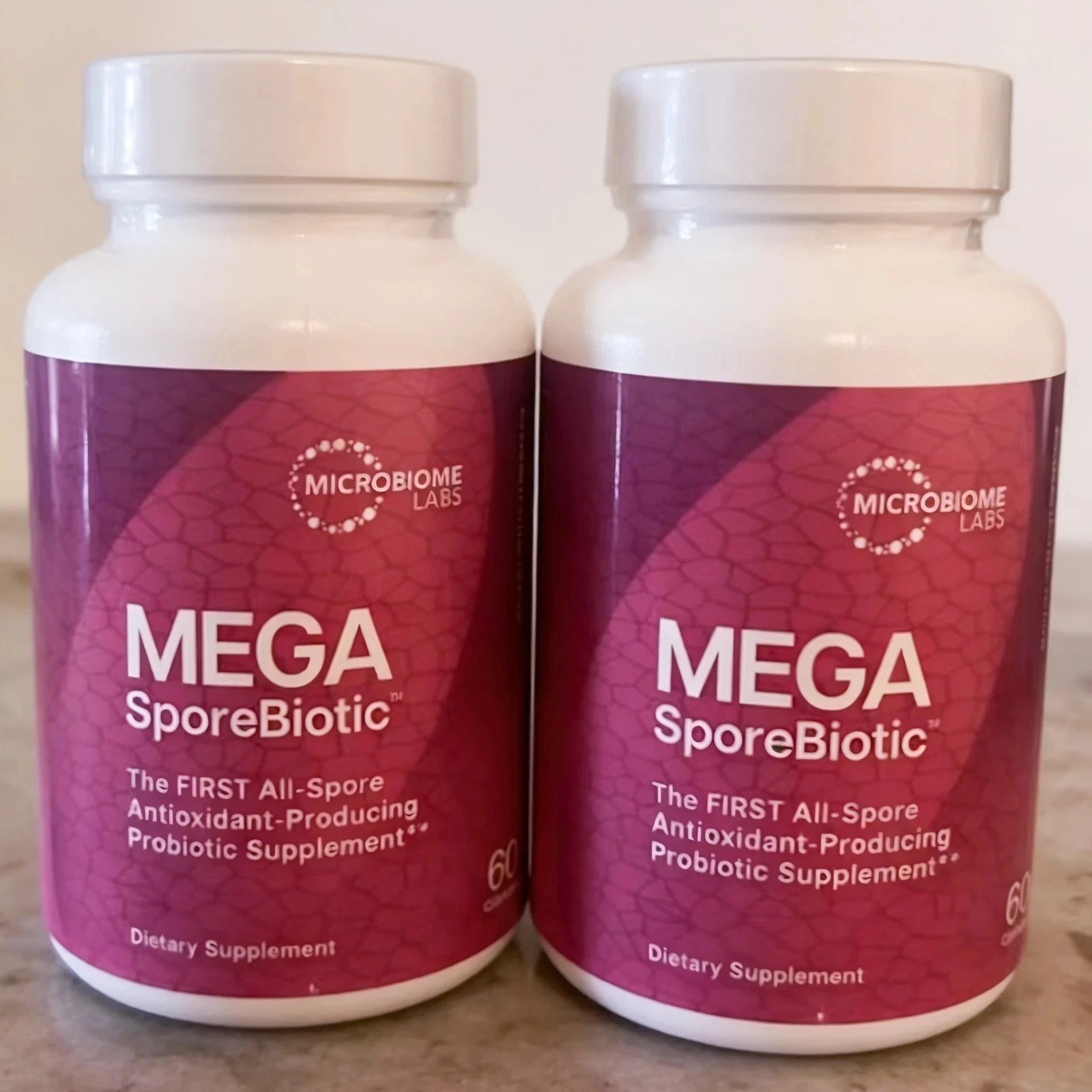 2 Pack Mega SporeBiotic Probiotic | High Potency for Microbiome Health NEW