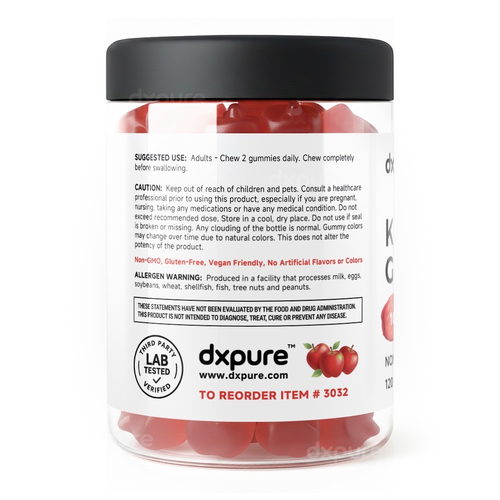 Keto ACV Gummies Apple Cider Vinegar 1000mg – 120 Gummies – Weight Loss Cleanse