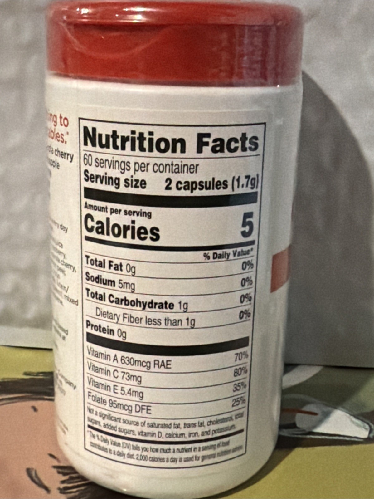 Juice Plus Fruit Blend 120 Capsules 2 Month Supply New Sealed Exp. 27 🍎🍒