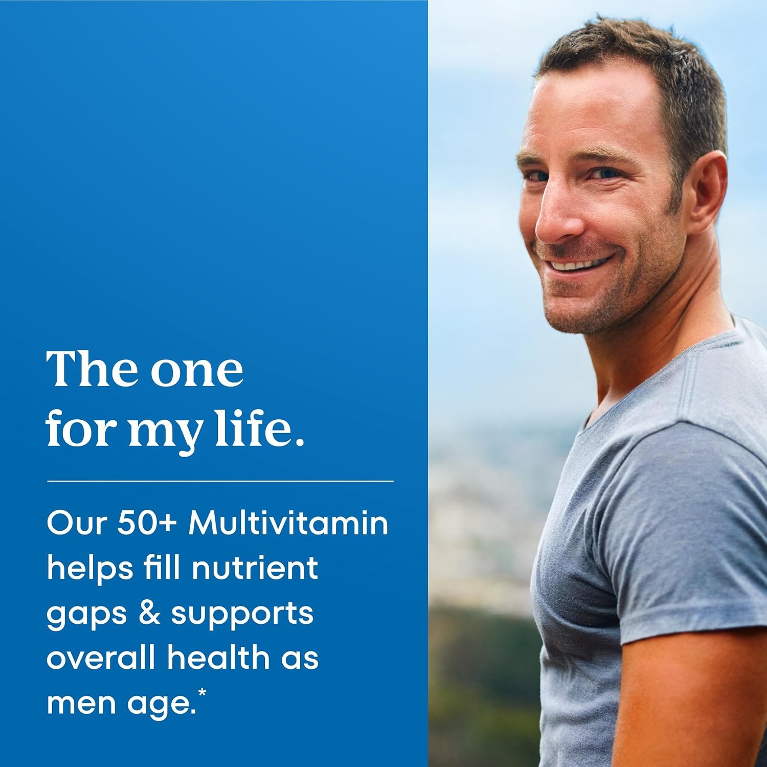 Men’s 50+ Healthy Advantage Multivitamin, Multivitamin for Men Vitamins A, C, E,