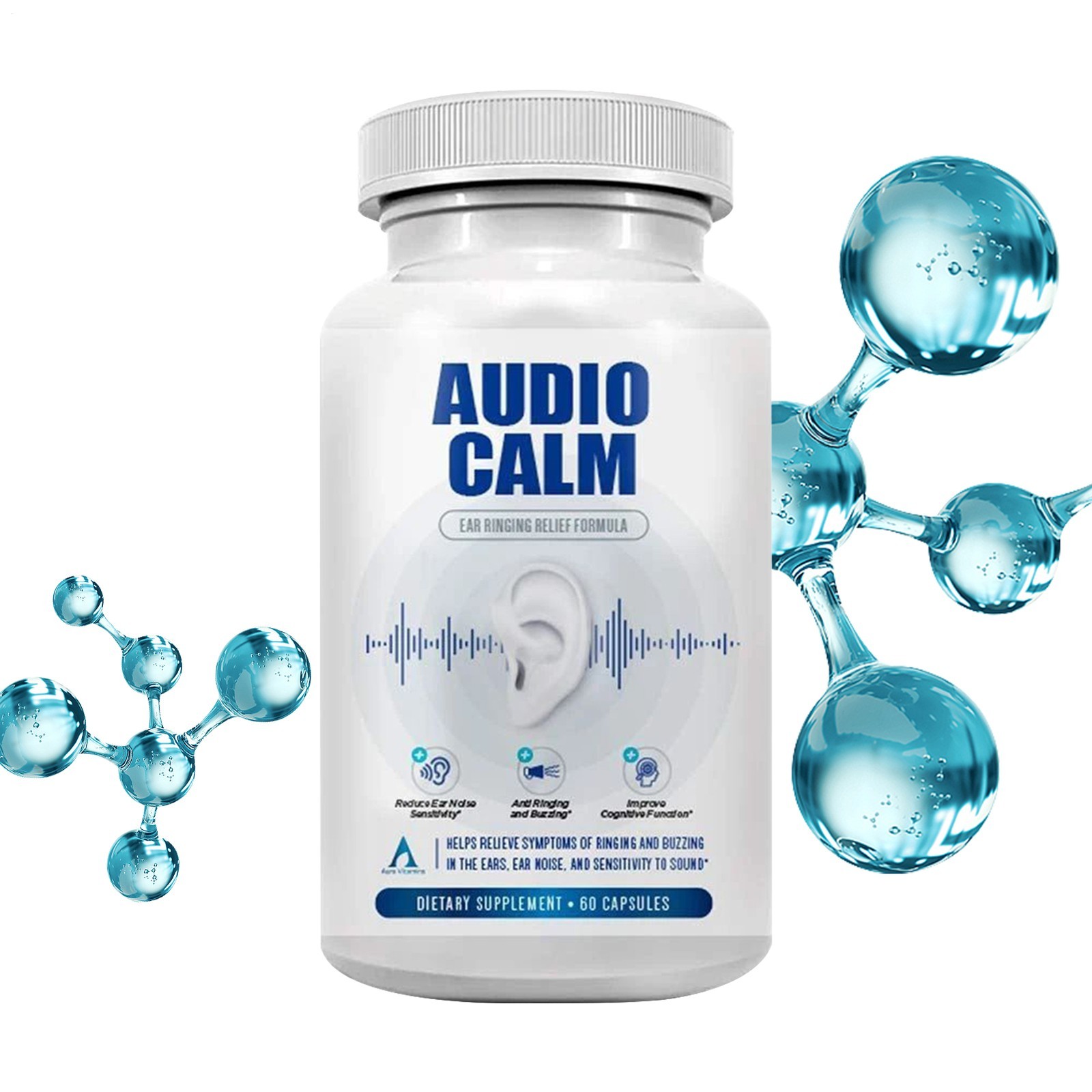 Audio Calm – Tinnitus Support Supplement | Natural Stop Tinnitus Solution – Reli