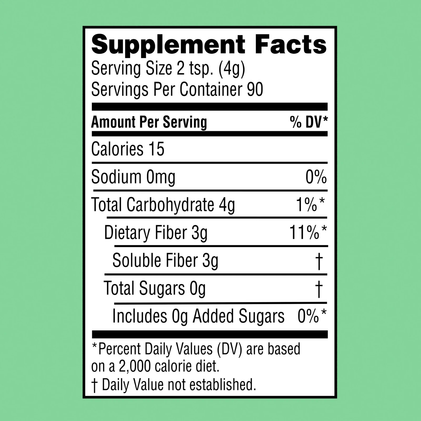 Equate Clear Soluble Fiber Powder Digestive Health Support 12.3 oz
