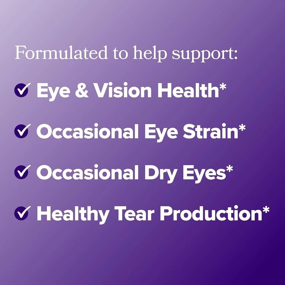 Eyecare Supplement for Dry Eyes – Clinically Proven 60 Capsule