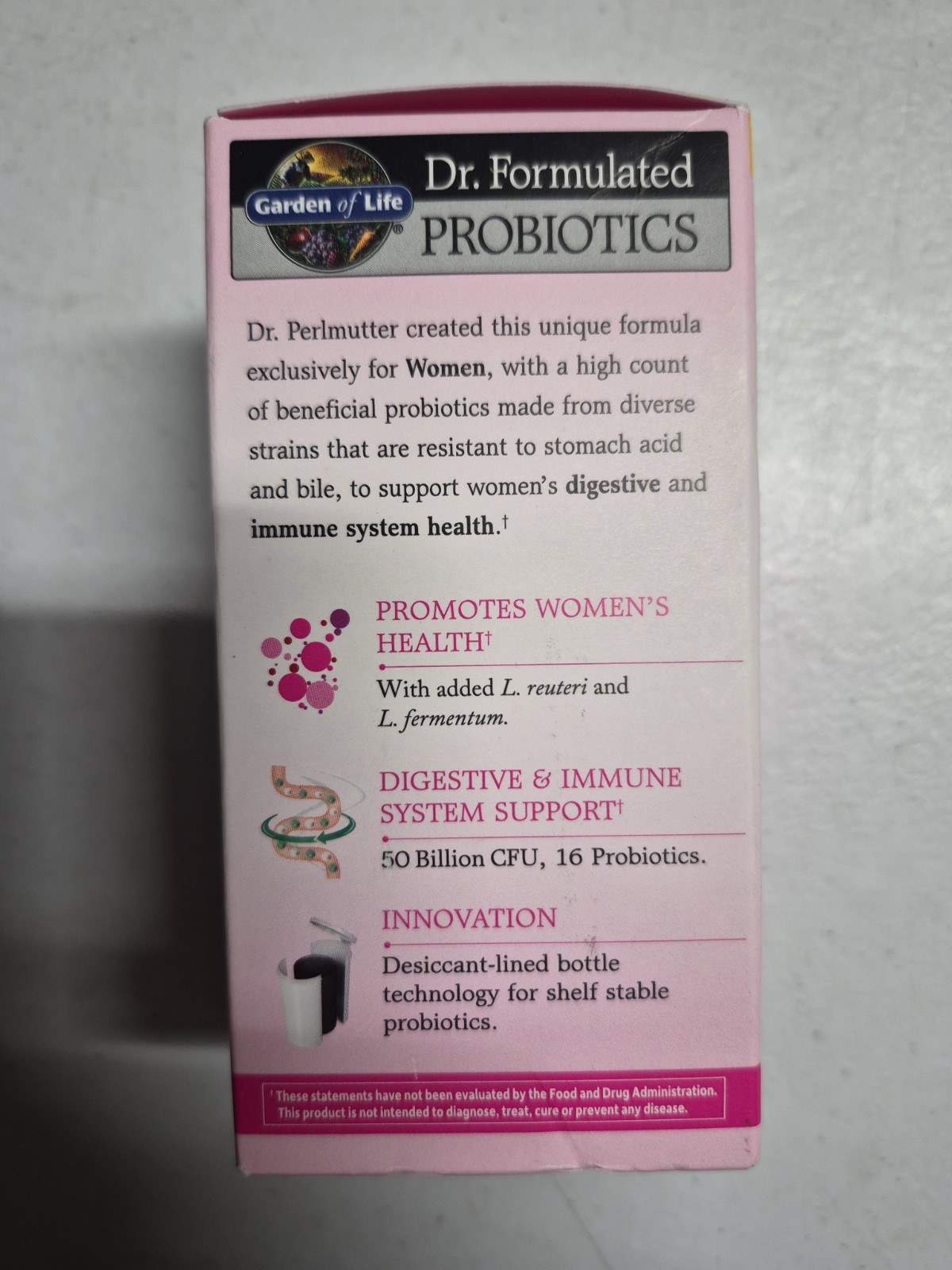Garden of Life, Dr. Formulated Probiotics, Once Daily Women’s, 30 ct Exp 01/27