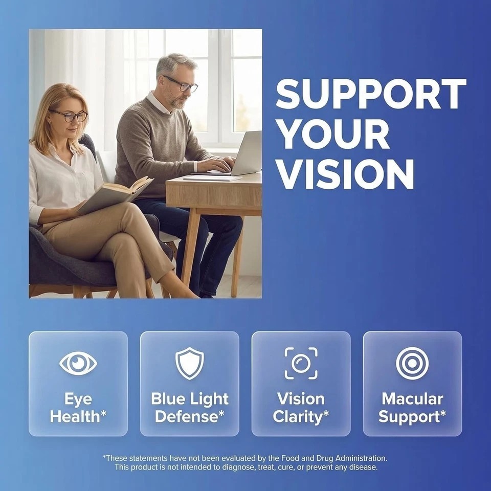 Eyecare Supplement for Dry Eyes – Clinically Proven 60 Capsule